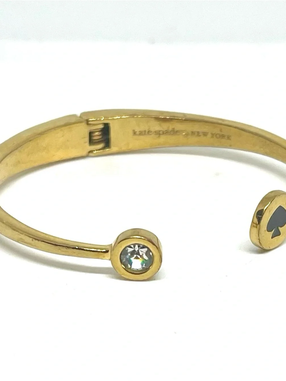 Kate Spade Spot The Spade Hinged Bracelet